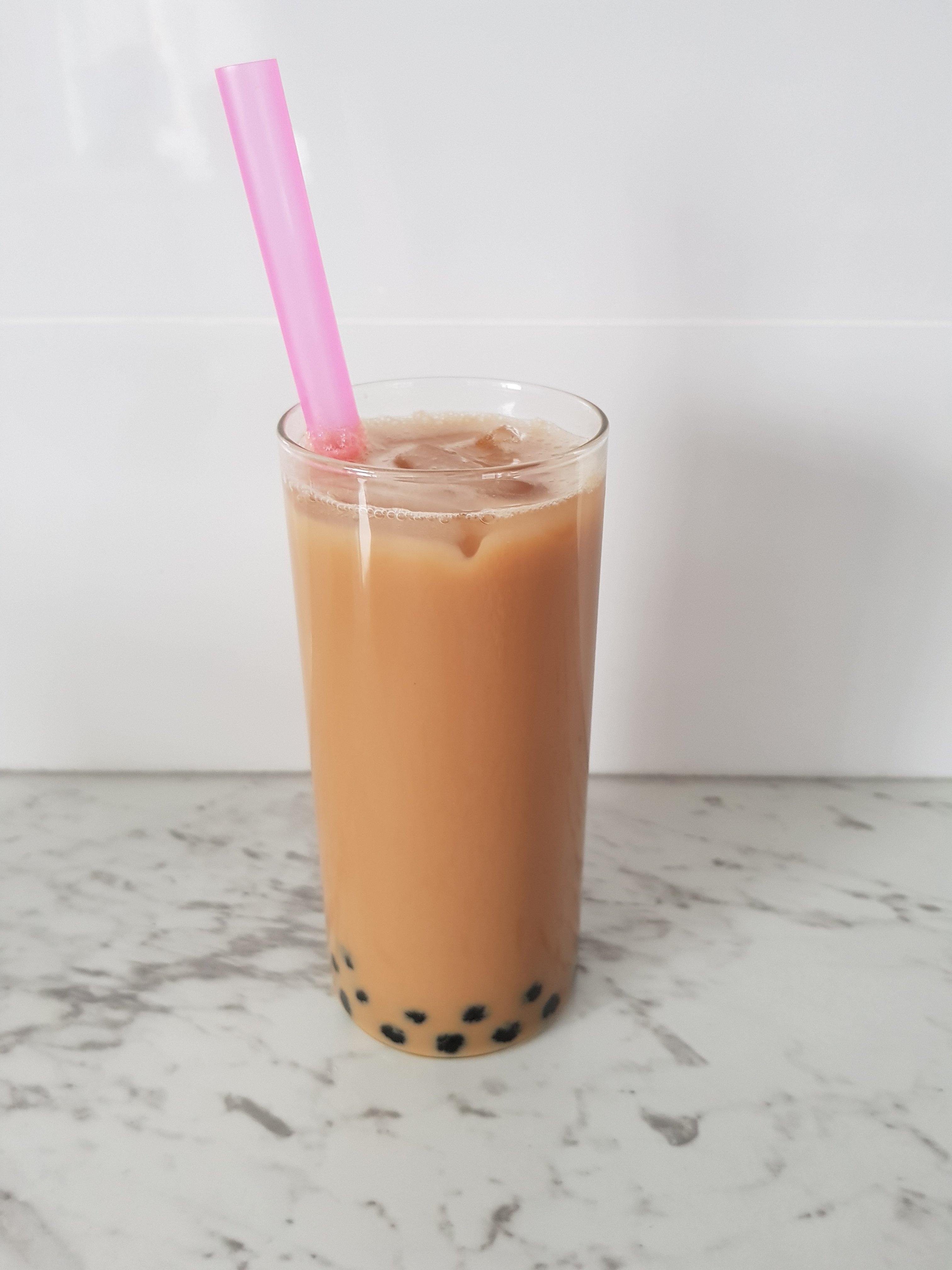 Chocolate Bubble Milk Tea (Boba) - My Vegan Minimalist