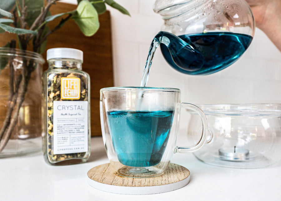 Crystal Blue - Butterfly Pea Flower Tea (Loose Leaf Tea) - Life Of Cha