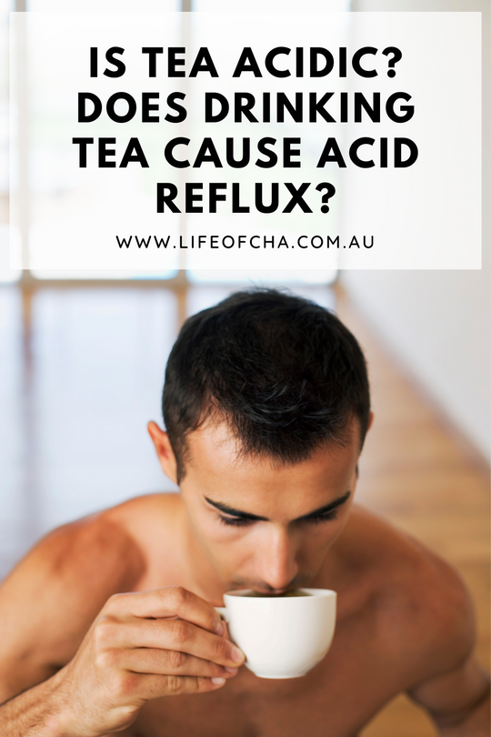 does drinking tea cause acid reflux? 